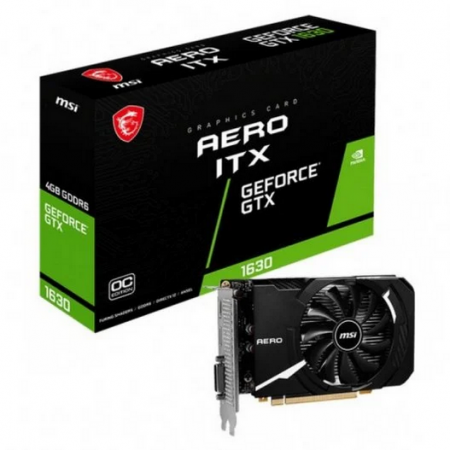 Placa Gráfica MSI GeForce® GTX 1630 AERO ITX OC 4G